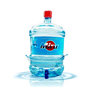 NƯỚC TINH KHIẾT MIRU 18.9L (CÓ VÒI)