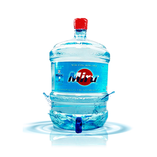 NƯỚC TINH KHIẾT MIRU 18.9L (CÓ VÒI)
